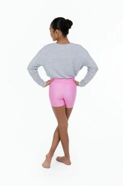 Flash Sale 😍 BLOCHSTORE-US BLOCH X Flo Active Nicole Bike Shorts Pink Terazzo ✔️ 9 Flash Sale 😍 BLOCHSTORE-US BLOCH X Flo Active Nicole Bike Shorts Pink Terazzo ✔️ -Children Dancewear Sales 0021 FM1526MVGreyFM1210PTBack