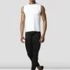 Flash Sale 🥰 BLOCHSTORE-US Mens/Boys Fitted Muscle Top White 🌟