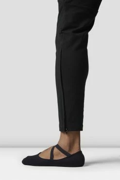 Hot Sale 🔥 BLOCHSTORE-US Mens/Boys Warm Up Logo Track Pant Black 💯 -Children Dancewear Sales BLOCH MP007 BLK 0431