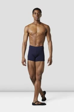 Cheapest ⌛ BLOCHSTORE-US Mens/Boys Short Length Rehersal Tights Navy 🎁