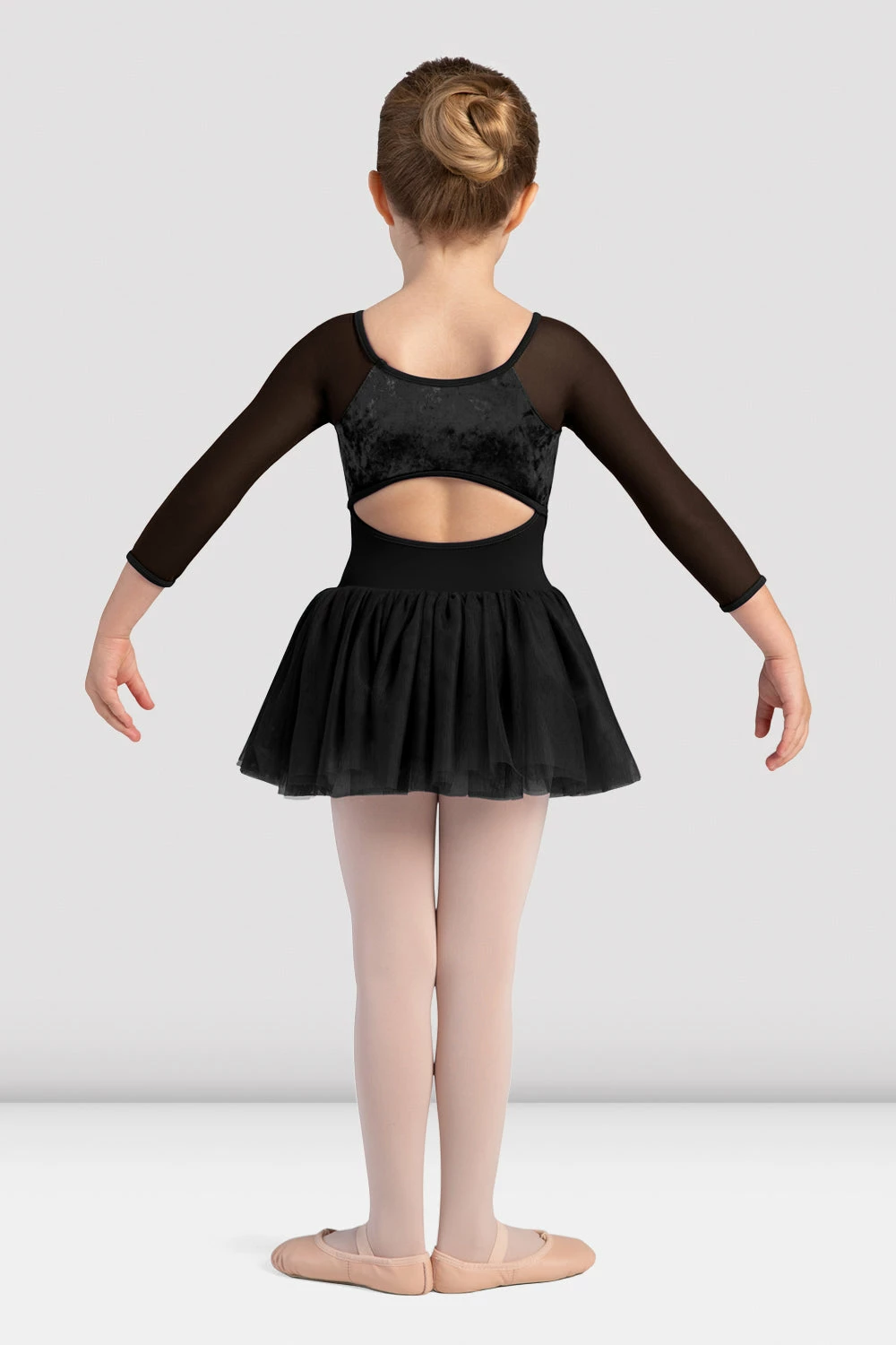 Brand new β BLOCHSTORE-US π§ Girls Kelsey Velvet 3/4 Sleeve Tutu π Dress Black βοΈ 4 Brand new β BLOCHSTORE-US π§ Girls Kelsey Velvet 3/4 Sleeve Tutu π Dress Black βοΈ - Image 2