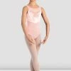 Brand new 👏 BLOCHSTORE-US 👧 Girls Taylor Velvet Tank Leotard 🍬 Candy Pink 🤩 -Children Dancewear Sales CL1027 CDP FRONT