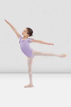 Cheapest 😀 BLOCHSTORE-US 👧 Girls Georgette Sequin Leotard Lilac 🔔