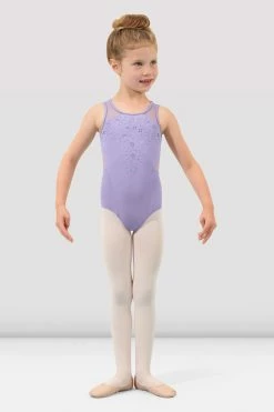 Cheap 💯 BLOCHSTORE-US 👧 Girls Yasmin Tank Leotard Lilac 🛒