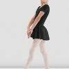 Discount ✔️ BLOCHSTORE-US 👧 Girls Short Sleeve 👗 Skirted Leotard Black 🔔 -Children Dancewear Sales CL5342 BLK 01