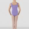 Best Sale ❤️ BLOCHSTORE-US 👧 Girls Basic Round Neck Tank Leotard Lavender ✔️