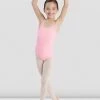 Hot Sale 😀 BLOCHSTORE-US 👧 Girls Basic Camisole Leotard 🍬 Candy Pink 🔔
