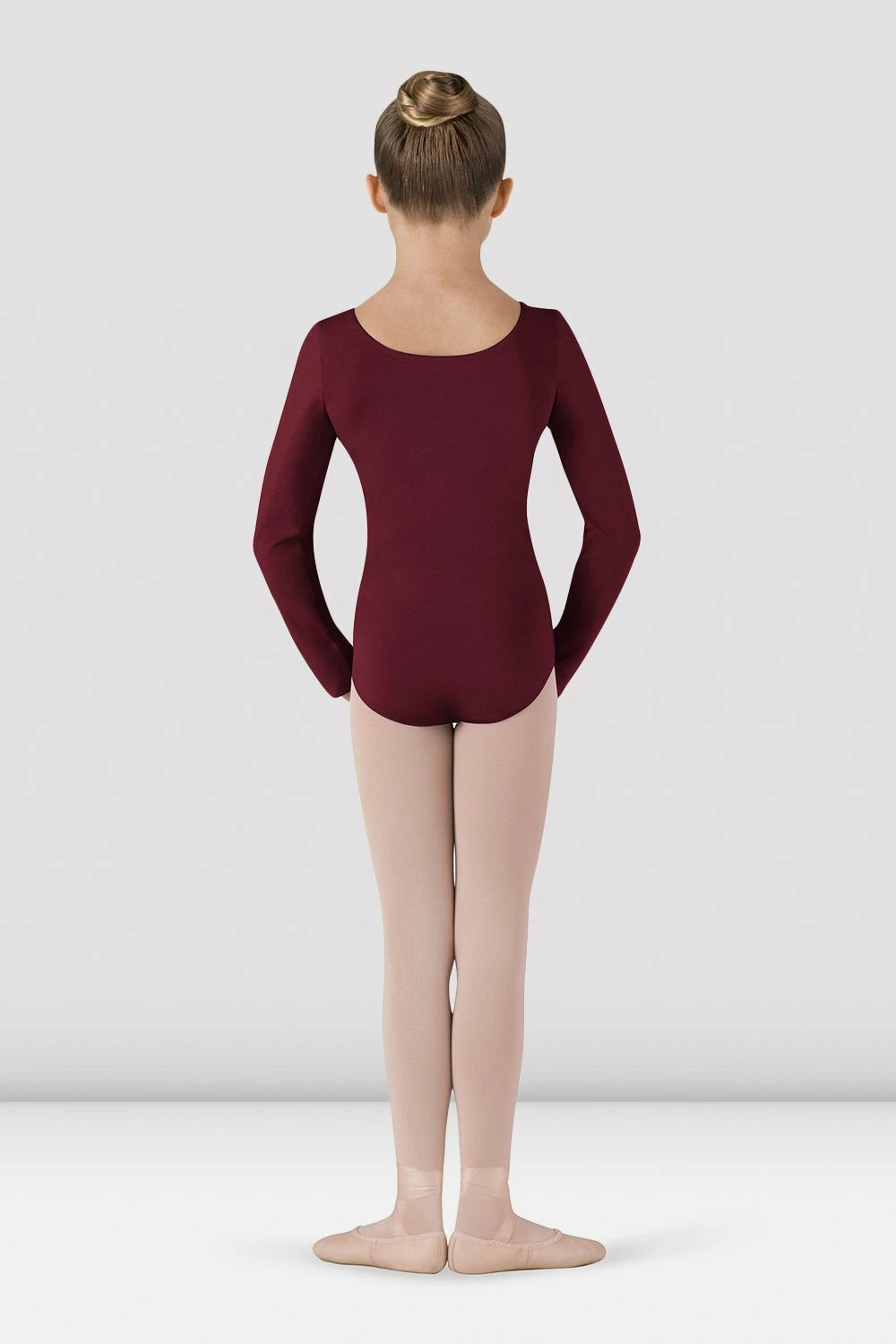 Top 10 ❤️ BLOCHSTORE-US 👧 Girls Basic Long Sleeve Leotard Burgundy 🔔 4 Top 10 ❤️ BLOCHSTORE-US 👧 Girls Basic Long Sleeve Leotard Burgundy 🔔 - Image 2