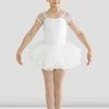Budget ✔️ BLOCHSTORE-US 👧 Girls Hanami Tutu Leotard White 😀 -Children Dancewear Sales CL5562 WHT 01