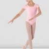 Hot Sale ⌛ BLOCHSTORE-US 👧 Girls Dujour Cap Sleeve Leotard 🍬 Candy Pink 🛒 -Children Dancewear Sales CL5602 CDP 01