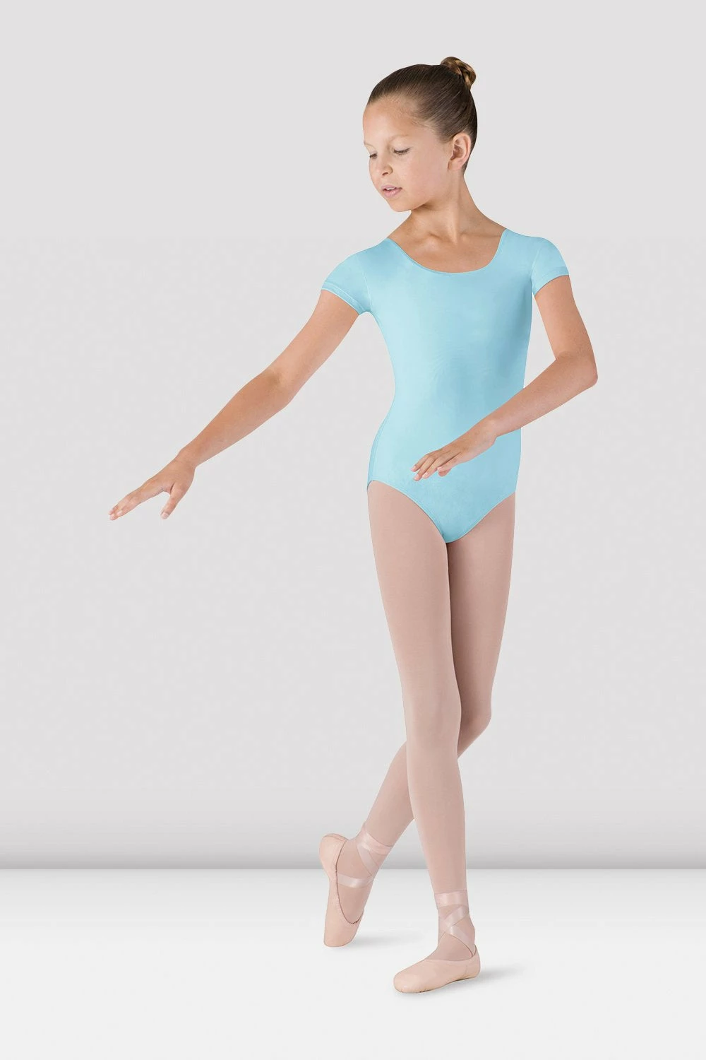 Discount π BLOCHSTORE-US π§ Girls Dujour Cap Sleeve Leotard Pastel Blue π 3 Discount π BLOCHSTORE-US π§ Girls Dujour Cap Sleeve Leotard Pastel Blue π