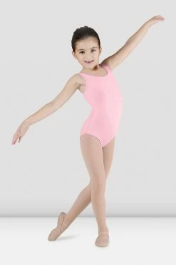 Hot Sale ๐ BLOCHSTORE-US ๐ง Girls Dynamic Tank Leotard ๐ฌ Candy Pink ๐
