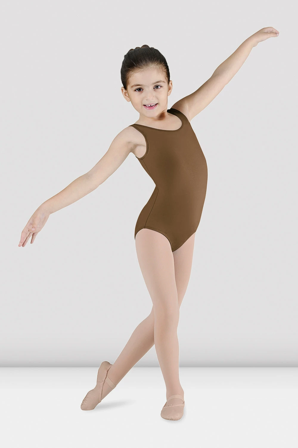 Buy π BLOCHSTORE-US π§ Girls Dynamic Tank Leotard Almond β 3 Buy π BLOCHSTORE-US π§ Girls Dynamic Tank Leotard Almond β