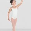 Cheapest 😍 BLOCHSTORE-US 👧 Girls Parem Camisole Leotard White 👏 -Children Dancewear Sales CL5607 WHT 01