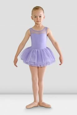 Deals ❤️ BLOCHSTORE-US 👧 Girls Emica Tutu Leotard Lilac 🤩