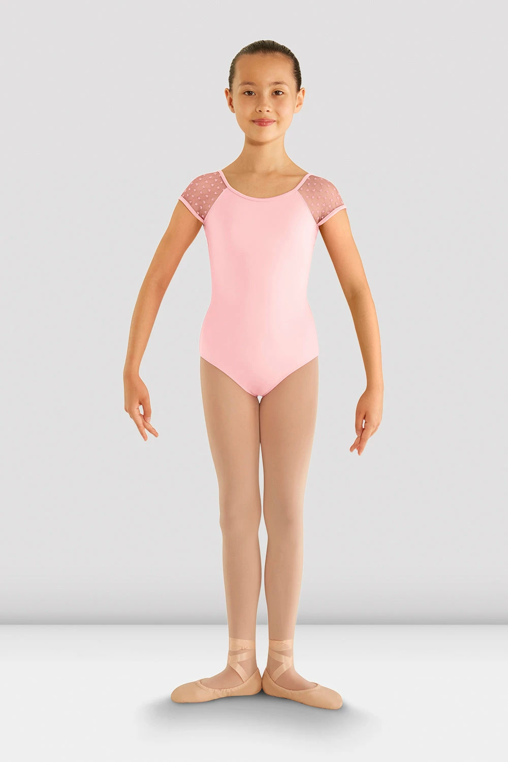 Best Sale ๐ BLOCHSTORE-US ๐ง Girls Heart Mesh Cap Sleeve Leotard ๐ฌ Candy Pink ๐ 3 Best Sale ๐ BLOCHSTORE-US ๐ง Girls Heart Mesh Cap Sleeve Leotard ๐ฌ Candy Pink ๐