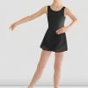 Best deal 🎁 BLOCHSTORE-US 👧 Girls Riya 👗 Skirted Tank Leotard Black ✔️ -Children Dancewear Sales CL8255 FRONT BLK