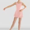 New 🧨 BLOCHSTORE-US 👧 Girls Riya 👗 Skirted Tank Leotard Light Pink 👍 -Children Dancewear Sales CL8255 FRONT LPK
