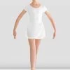 Outlet โค๏ธ BLOCHSTORE-US ๐ง Girls Prisha Short Sleeve ๐ Skirted Leotard White โญ 1 Outlet โค๏ธ BLOCHSTORE-US ๐ง Girls Prisha Short Sleeve ๐ Skirted Leotard White โญ -Children Dancewear Sales CL8262 WHT 01
