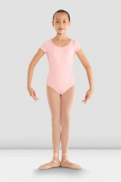 Outlet 😍 BLOCHSTORE-US 👧 Girls Bellflower Crossback Leotard 🍬 Candy Pink 😉