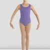 Deals 🌟 BLOCHSTORE-US 👧 Girls Gladiolus Diamond Back Leotard Lavender ✨