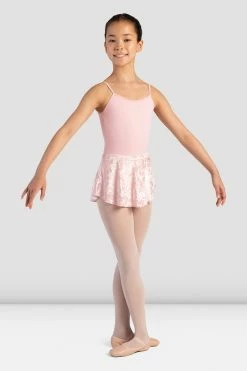 Flash Sale 👏 BLOCHSTORE-US 👧 Girls Angel Velvet Pull On 👗 Skirt 🍬 Candy Pink 😍