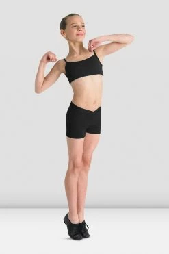 Discount 🥰 BLOCHSTORE-US 👧 Girls Matea V Front Shorts Black 🔔