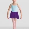 Hot Sale 👏 BLOCHSTORE-US 👧 Girls Barre Stretch Waist Ballet 👗 Skirt Aubergine 🔔 -Children Dancewear Sales CR5110 ABG 01