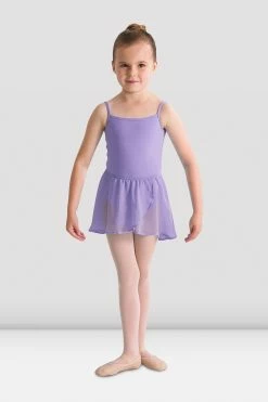 Brand new 🎉 BLOCHSTORE-US 👧 Girls Barre Stretch Waist Ballet 👗 Skirt Lavender ✨