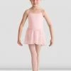 Best deal ⭐ BLOCHSTORE-US 👧 Girls Barre Stretch Waist Ballet 👗 Skirt Light Pink 🎁 -Children Dancewear Sales CR5110 Front LPK