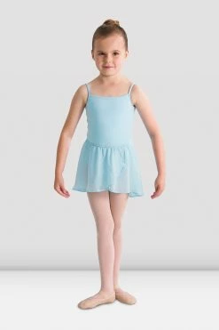 Top 10 🎁 BLOCHSTORE-US 👧 Girls Barre Stretch Waist Ballet 👗 Skirt Pastel Blue 🧨