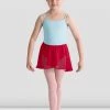 New ⭐ BLOCHSTORE-US 👧 Girls Barre Stretch Waist Ballet 👗 Skirt Red 🔥