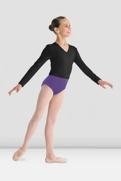 Cheapest 💯 BLOCHSTORE-US 👧 Girls Cross Front Top Black 🧨