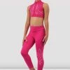 Discount 😍 BLOCHSTORE-US 👧 Girls Heidi Zipper Crop Top Hot Pink 🔔 -Children Dancewear Sales CZ9355 HPK FRONT