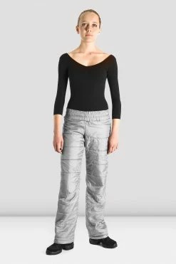 Cheap 🥰 BLOCHSTORE-US Adult Reversible Warm Up Pant Silver 🛒