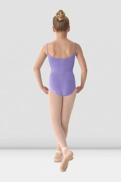 Deals 🤩 BLOCHSTORE-US 👧 Girls Mirella Princess Seam V Front Camisole Leotard Lilac 😉 -Children Dancewear Sales M207C B LLC 1