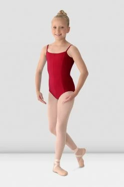 Cheap 🌟 BLOCHSTORE-US 👧 Girls Mirella Camisole Leotard Garnet 🎁