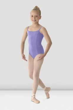 Wholesale 🥰 BLOCHSTORE-US 👧 Girls Mirella Camisole Leotard Lilac ✔️