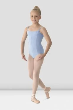 Cheap 🎉 BLOCHSTORE-US 👧 Girls Mirella Camisole Leotard Light Blue 🧨