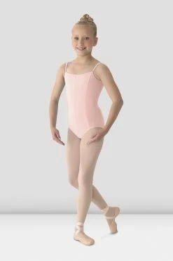 Deals 💯 BLOCHSTORE-US 👧 Girls Mirella Princess Seam V Front Camisole Leotard Pink ❤️