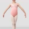 Outlet 🥰 BLOCHSTORE-US 👧 Girls Mirella Watercolor Tank Leotard 👍 -Children Dancewear Sales M482C PNK FRONT
