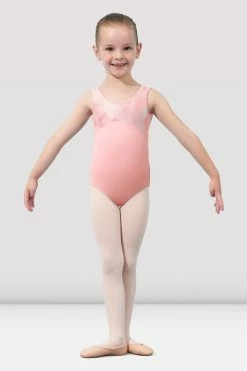 Outlet 🥰 BLOCHSTORE-US 👧 Girls Mirella Watercolor Tank Leotard 👍