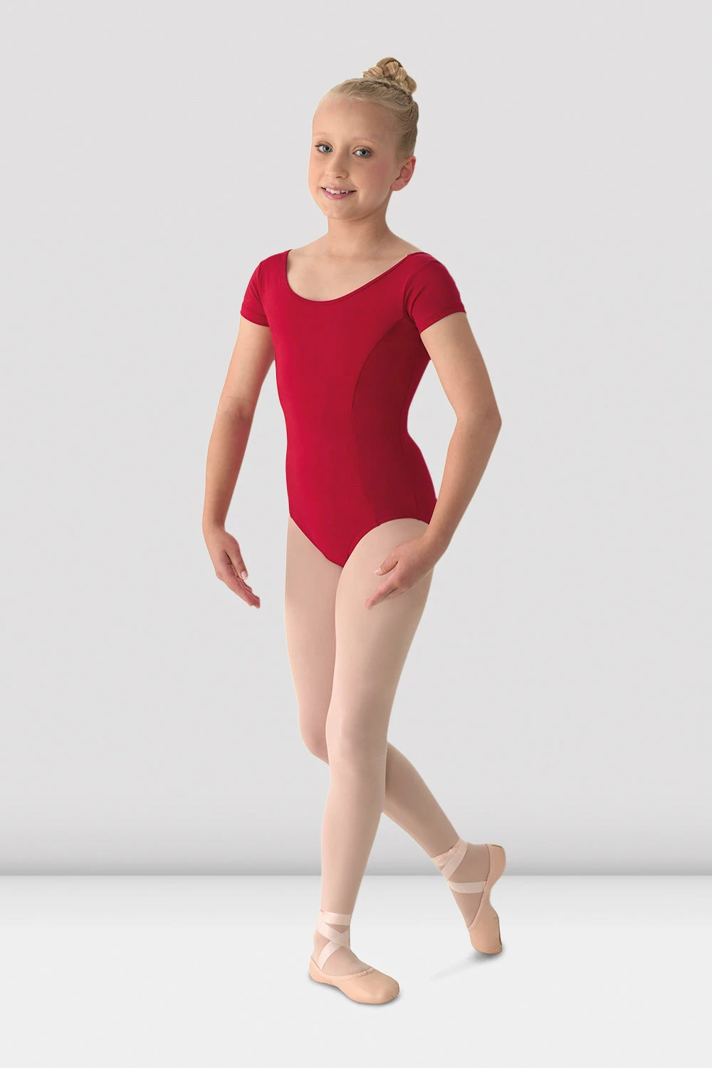 Best Sale π₯° BLOCHSTORE-US π§ Girls Mirella Classic Short Sleeve Leotard Garnet π― 3 Best Sale π₯° BLOCHSTORE-US π§ Girls Mirella Classic Short Sleeve Leotard Garnet π―