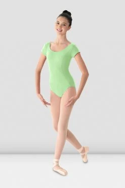 Top 10 🛒 BLOCHSTORE-US 👧 Girls Mirella Cap Sleeve Leotard Seafoam 👏