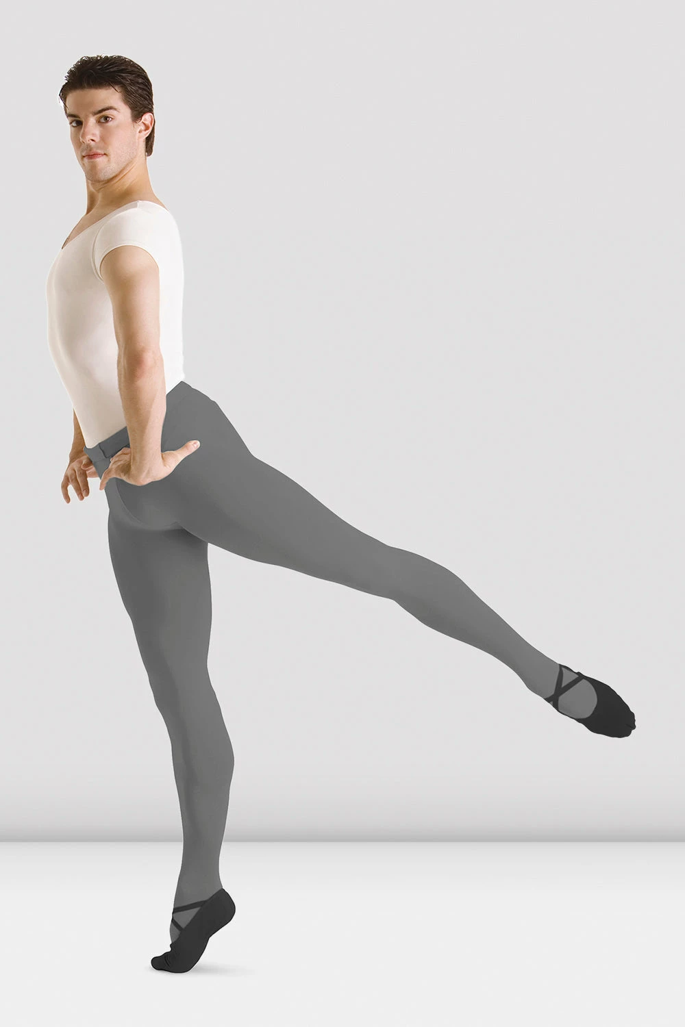 Hot Sale π BLOCHSTORE-US Mens/Boys Footed Tights Grey β 3 Hot Sale π BLOCHSTORE-US Mens/Boys Footed Tights Grey β