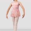 Deals 💯 BLOCHSTORE-US 👧 Girls Mirella Watercolor Pull On 👗 Skirt 🔥 -Children Dancewear Sales MS1084C PNK FRONT