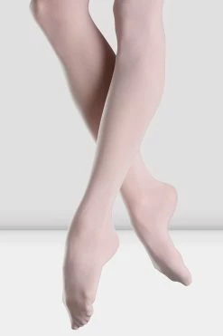 Deals ✨ BLOCHSTORE-US 👧 Girls Endura Elite Footed Tights Light Pink 🎉