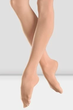 Wholesale ✨ BLOCHSTORE-US 👧 Girls Endura Elite Footed Tights Salmon ✔️